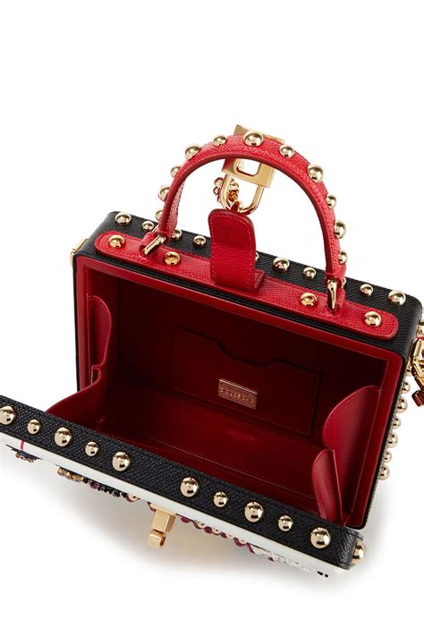 dolce gabbana taschen damen box sale|dolce and gabbana leather tote.